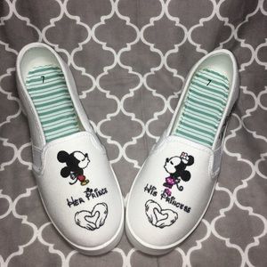 Custom made canvas Shoes